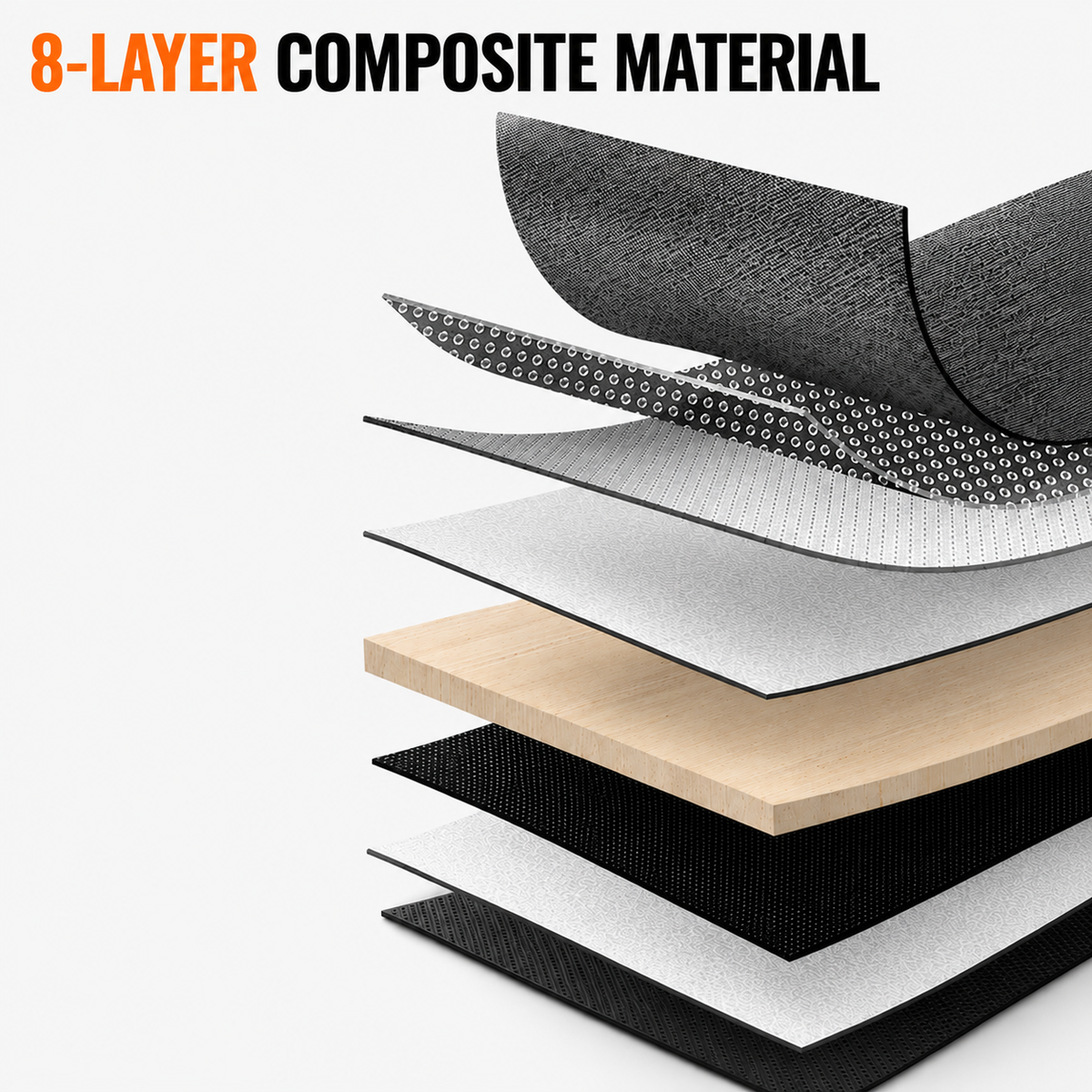 PawLiner Backseat Travel Platform 8-layer composite material build