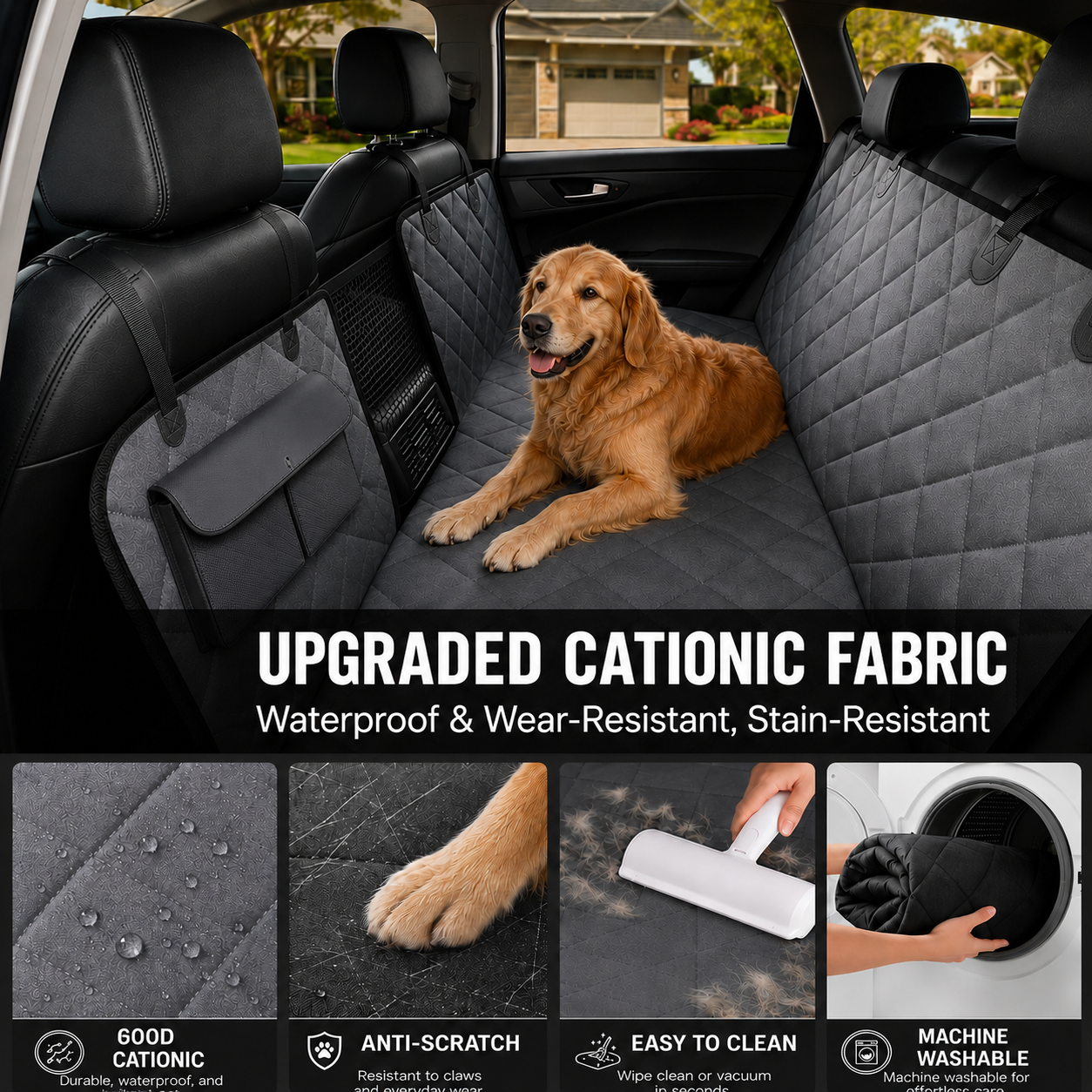 PawLiner Backseat Travel Platform - Standard Fit