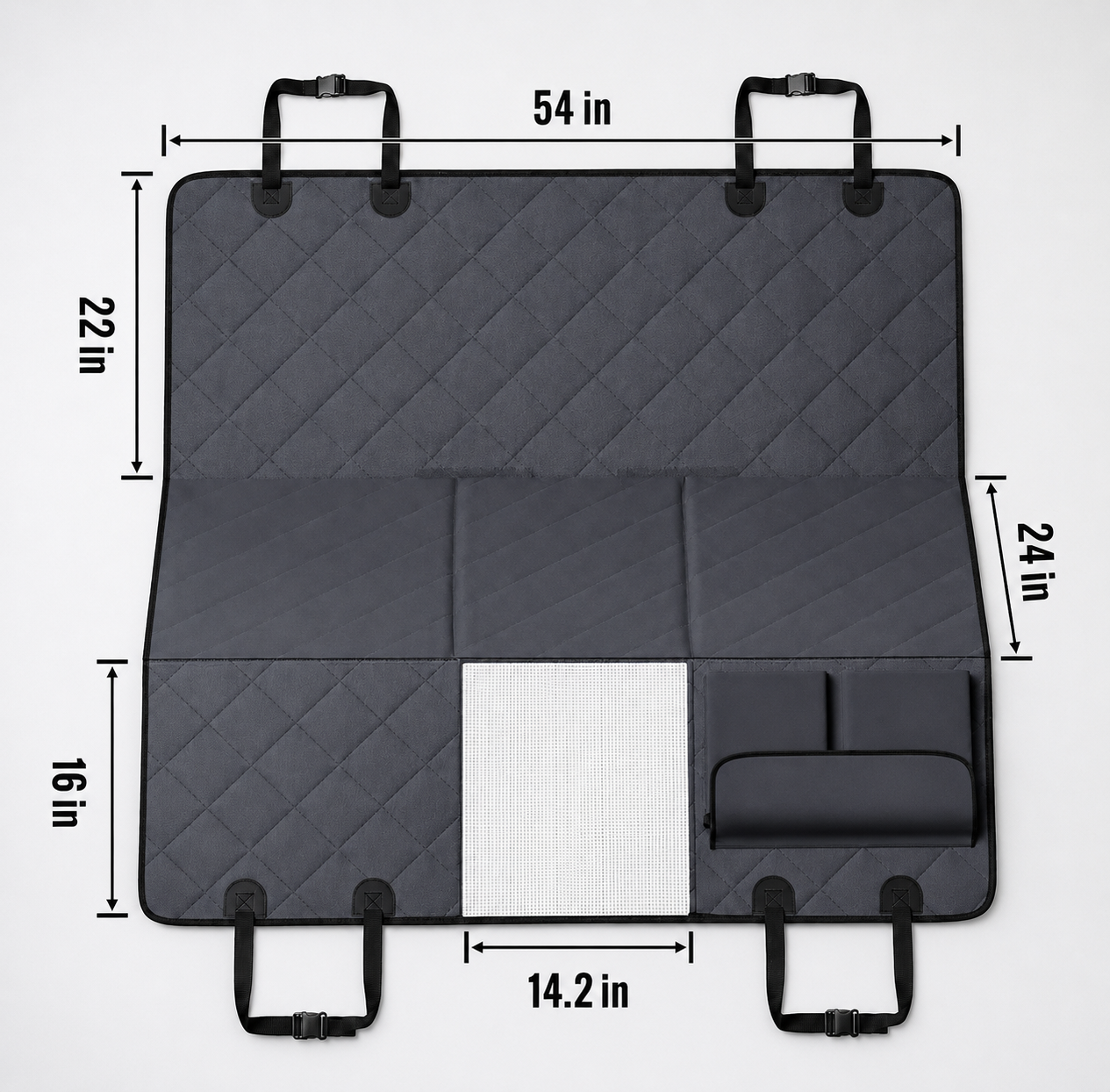 PawLiner Backseat Travel Platform - Standard Fit