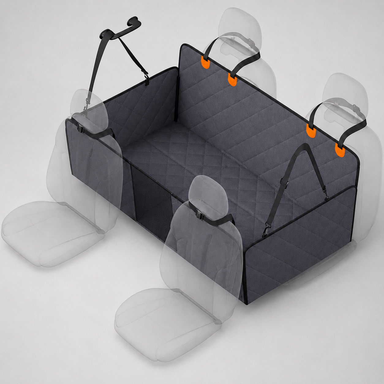 PawLiner Backseat Travel Platform - XL Fit
