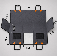 PawLiner Backseat Travel Platform - XL Fit